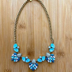 J.Crew Gemstone Statement Necklace